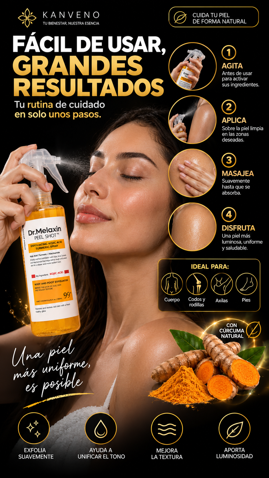 Peel Shot™ – Renovador Facial de Poros
